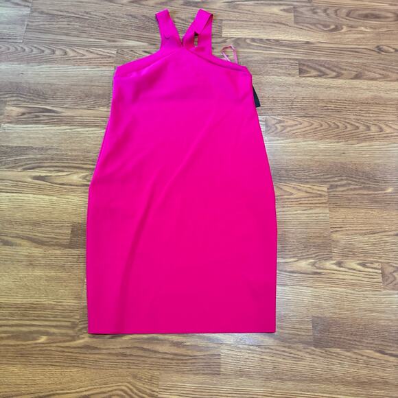 CHIARA BONI LA PETITE ROBE Guendaline Halter Dress - Bouganville size 40/ US 4 - Picture 8 of 13